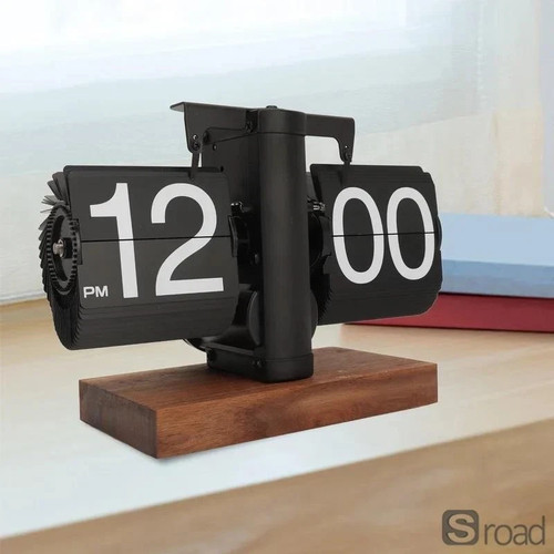 Retro digital flip down clock - digital,