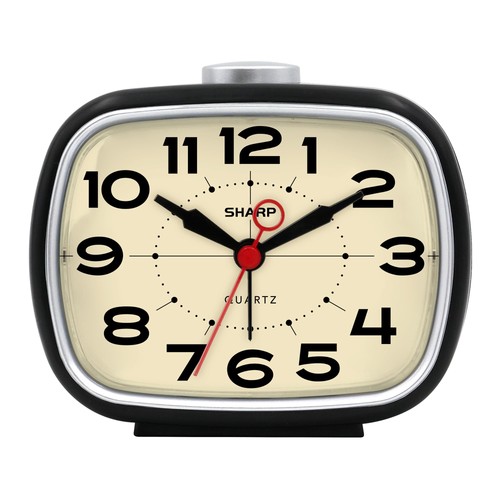 Battery powered alarm clock - powered,